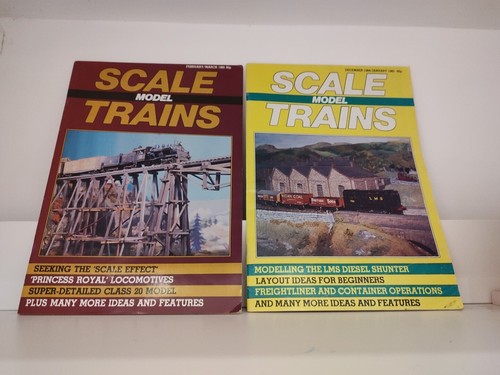 Scale model trains - scale,