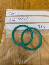Ducati fuel filler o rings x 2 , Multistrada 1100 1000 620 , 749 999 , GT1000