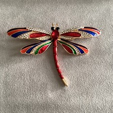 BEAUTIFUL GOLD ENAMEL DIAMANTE