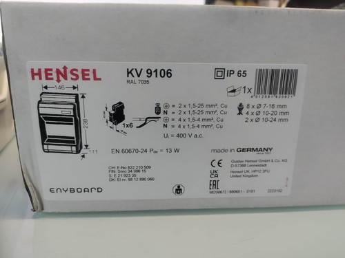 New hensel kv9106 - -,
