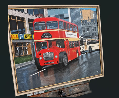 1990 glasgow bus original - 1990,