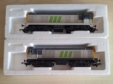 Two OO Gauge Lima Class 20s In BRT Livery, 20131 (204836) And 20187 (205068)