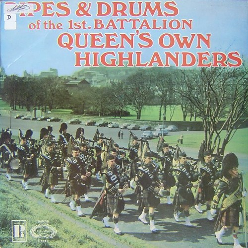 Queen own highland pipes - highland,