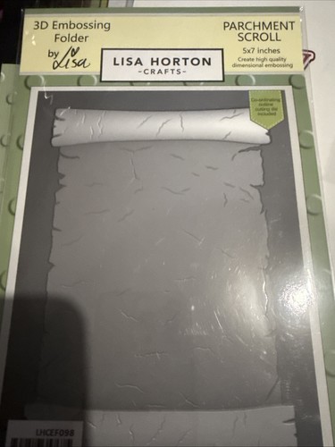 Lisa horton parchment scroll - lisa,