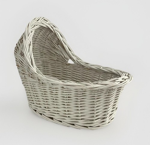 Vintage moses basket 13x9 - basket, in