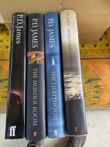 James hardback books - pd,