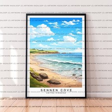 Unframed Illustration Art Of