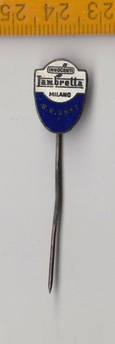Vintage enamel lambretta - vintage,