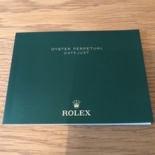 Rolex Datejust Booklet 2014
