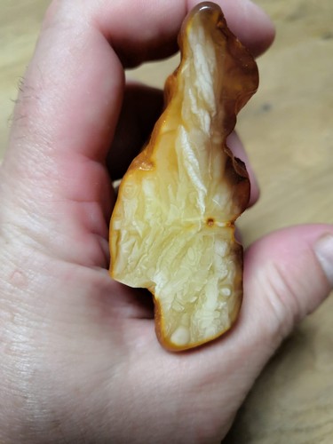 Raw baltic amber stone 112 - baltic,