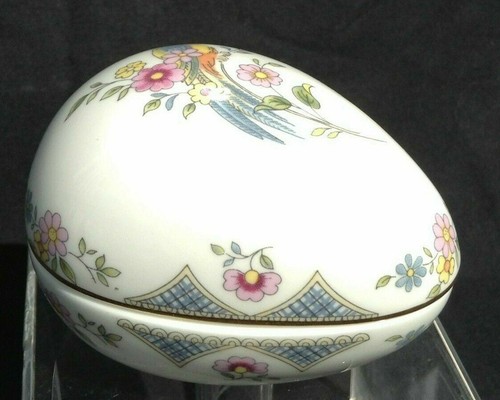 Coalport part egg - , trinket