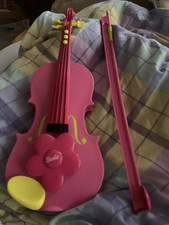 Xmas Gift Barbie Vintage Retro Musical Melody Violin with Bow Tested Working  