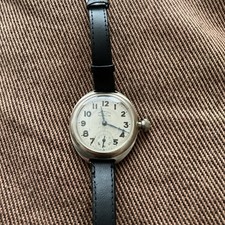 WW1 Officers Trench Watch Ingersoll Midget Wrist 1914 Large 39mm Transitional