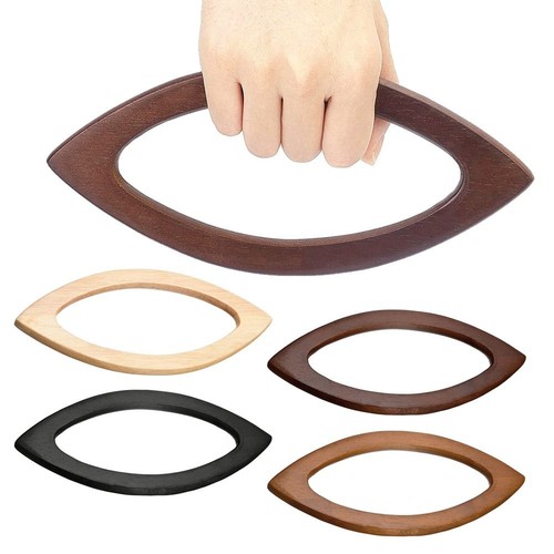 Wood wooden bag handles - wood,