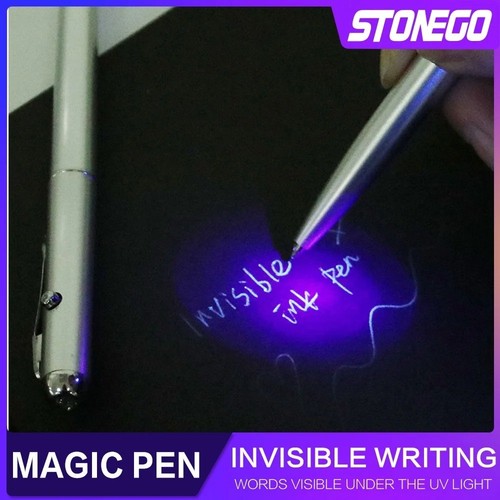 Invisible ink pen with - invisible,