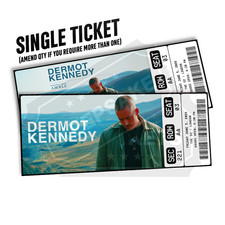 Dermot Kennedy Mock Ticket UK Tour 2026 | Personalized Gift Reveal Keepsake