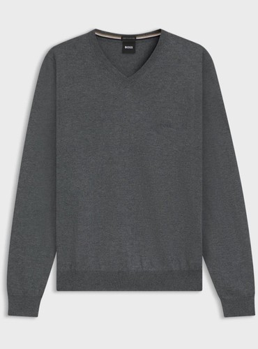 Mens boss knitwear grey - mens,