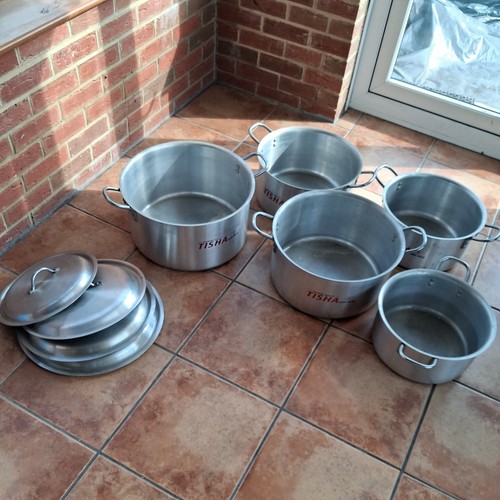 Cooking pots pieces 5 - pots, 10