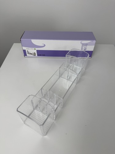 Clear acrylic makeup cosmetic - clear,