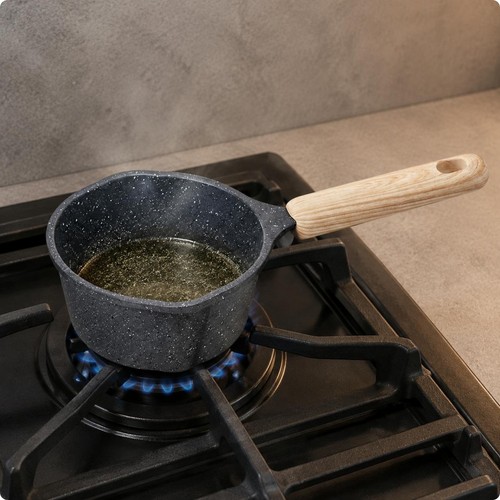 Small saucepan speckled - saucepan,