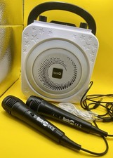 Rock Jam Karaoke Party Speaker Bluetooth Disco Lights Voice Changing