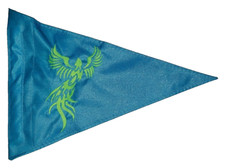 Custom TRIBAL PHOENIX Triangle