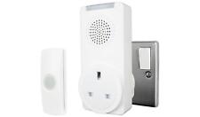 Wireless Doorbell Plug In 8 Chime Uni Com 120m Range