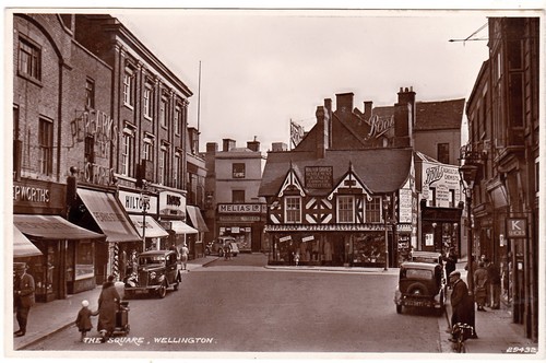 Shropshire postcard the - postcard,