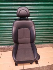 2010 Peugeot 407 Front Seat Half Leather Passenger Side Left 