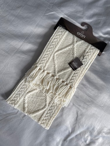 Aran wool scarfs for women - aran,