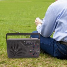 Portable Radio Transistor Radio Multifunctional Indoor  Retro Style Home Outdoor