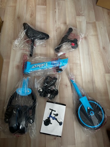 Neuleb balance bike and - 3-in-1,