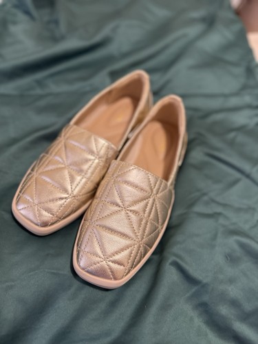 Aldo gold metallic quilted - metallic,