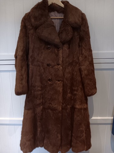 Vintage mink fur coat full - vintage,