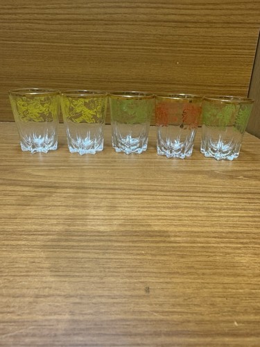 Vintage shot glasses atomic - vintage,