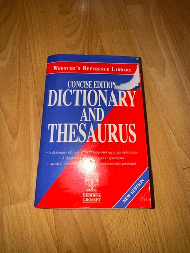 Webster dictionary and - webster's,