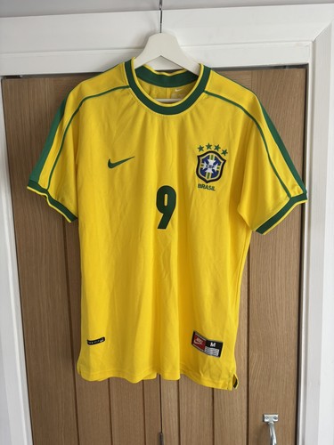 1998 brazil home shirt world - 1998,