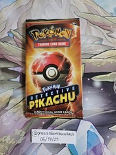 Pokémon TCG Detective Pikachu Sealed 2 card Promo Pack(S) with SM 190