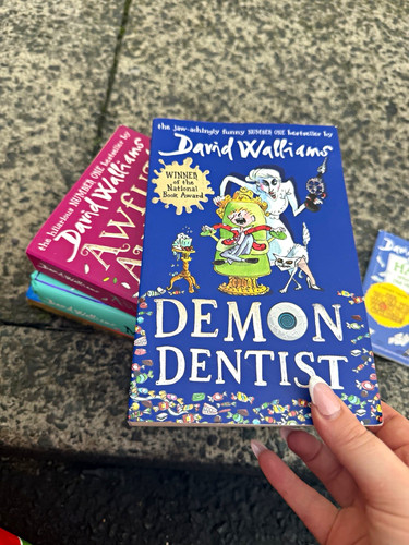 David walliams book bundle - book, x6