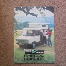Freight rover sherpa leisure - sherpa,