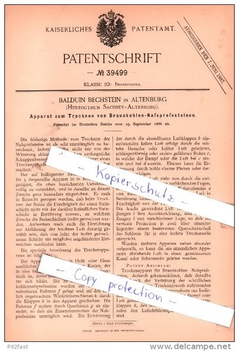 Original patent bechstein - original, patent-b.