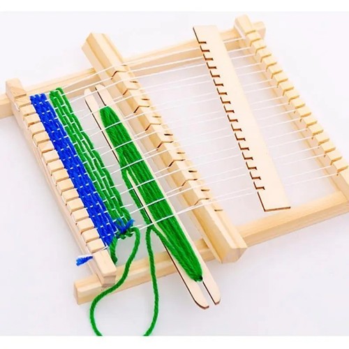 Wooden weaving loom - weaving, diy