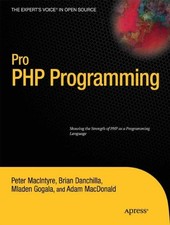 Pro php programming mladen - php, programming-mladen