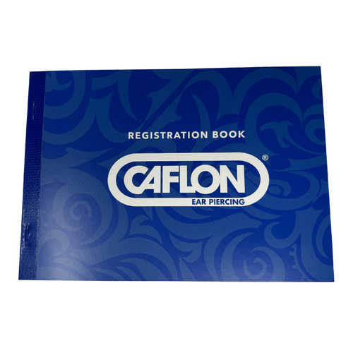 Caflon registration book ear - book,