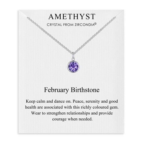 Birthstone necklaces created - birthstone,