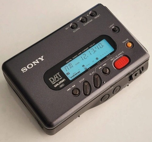 Sony tcd dat walkman - sony, tcd-d7