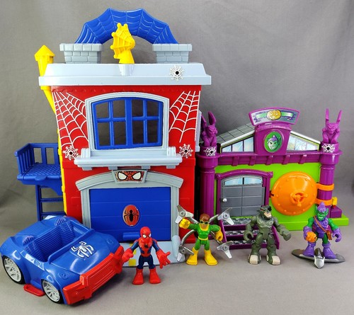 Playskool spider man green - playskool,