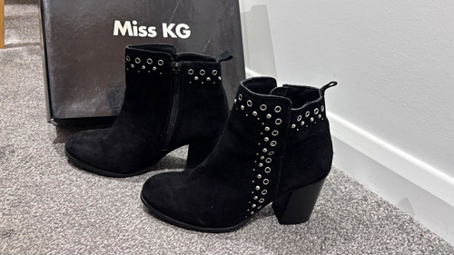 Miss storm black suede - miss,