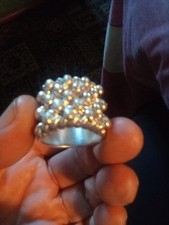 925 silver Keeper ring HEAVY