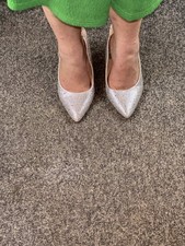 Silver Diamante Sparkly High